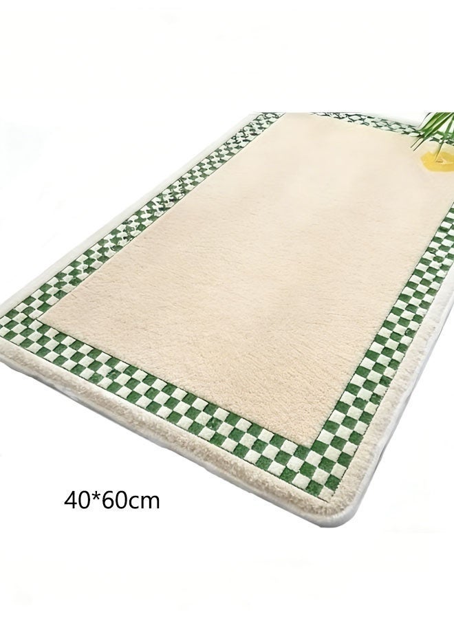 Lasola Bath Mat, Bathroom Rug, Washable Bath Mats, Absorbent Bathroom Mat with Non-Slip Bottom, Door Mat, Soft floor mat,Machine washable,Anti Slip Floor Mat for Bathroom And Entryway(40*60cm) - Image 2